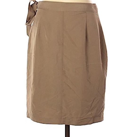 Wrap Skirt Tan - Picture 2 of 6